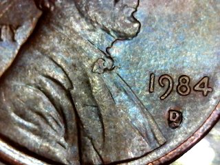 1984-D-Lincoln-Cent..this-Is-A-Strange--Looking-MM-To-Me..can-You-Help?